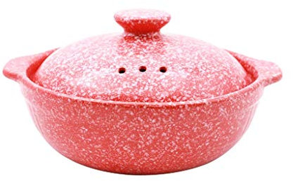 QSJY Ceramica Argilla Handi Pot for Cucinare Terracotta Naturale Terracotta Casseruola Adatto (Size : 1.5L)