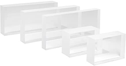 Acrylglas GS Block, 3 cm dick, 8 x 12 cm, Farblos Transparent | Farbloses gegossenes Acrylglas mit transparenter Wirkung; gut geeignet für Lichtobjekte, Modellbau, Displays und Zuschnitte