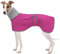Geyecete Fleece Hundemantel Pullover für Windhunde,Whippet winterjacken Rollkragen Warmes Verstellbaren Winterpullover für hunde, kleidung Speziell für Greyhounds Lurcher und Whippets-Rosa-L