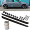 DM Autoteile 3243 Set Seitenschweller Satz Schwarz +Anbauteile kompatibel für VW Golf 6 VI auch GTI