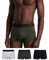 Superdry Trunk Multi Triple Pack Boxer Court, Noir/Olive/Gris, XXL (Lot de 3) Homme
