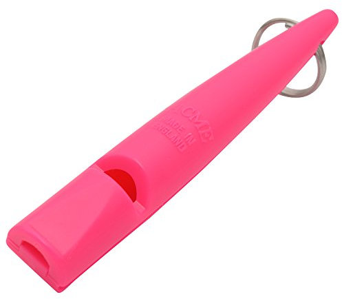 ACME Hundepfeife No. 210,5 mit Anleitung - Das Original aus England: laut und weitreichend (DG pink)