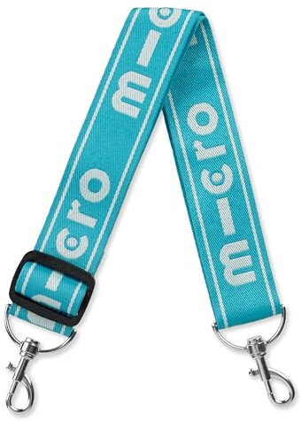 Micro | Lanière Trottinette Réfléchissante | pour Trottinette 2 Roues | Accessoire de Trottinette | Aqua
