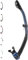 Cressi Unisex-Adult Itaca Ultra Dry Snorkel Trockenes Freitauchen und Schnorcheln, Schwarz/Blau Metal, Einheitsgröße
