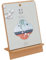 2022 Tischkalender Kreativer Schreibtischkalender 2022 mit Holzfuß, exquisiter Illustrationsschreibtischkalender, 8,3 x6,6, multifunktionale Desktop-Verzierung Desktop-Verzierung ( Color : Type-B )