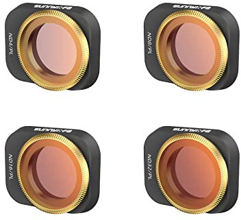Set di filtri per DJI Mini 3 Pro, filtri per obiettivi fotografici regolabili CPL ND16 polarizzatore ND8/PL, accessori per droni (Specchio ND/PL set 4 pezzi)