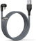 Cable Cargador iPhone 90 Grados 3M, Diseño en Forma de U de para Juegos, Cable Cargador iPhone carga Rapida Certificado por Apple MFI, Cable iPhone 180 Grados en Angulo Recto con Transmisión de Datos