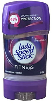 Lady Speed Stick Gel Fitness, 48h Anti-Perspirant Deodorant Gel (Pack of 1)