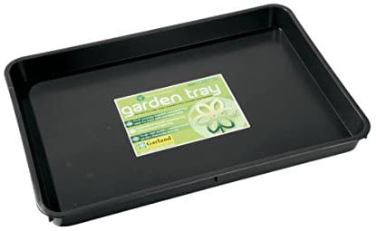 Muddy Hands Rectangle Multi Purpose Garden Tray - 9 Litre - (Length: 57cm x Width: 39cm x Height: 5cm) (Black)