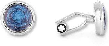 Montblanc Manschettenknöpfe Cufflinks Hommage to Van Gogh 130266, Einheitsgröße, Nicht-Edelmetall, Kein Edelstein