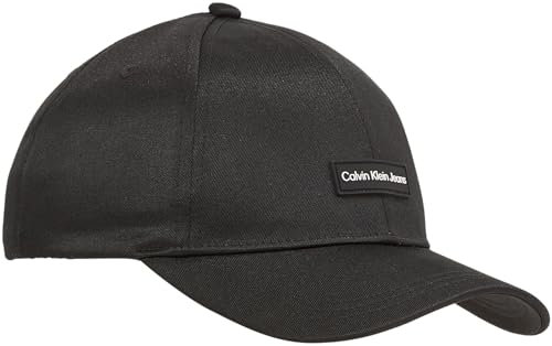 Calvin Klein Jeans Damen Cap Basecap, Schwarz (Black/Whisper Pink), Einheitsgröße