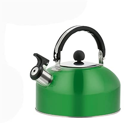 Hervidor de agua con silbato de acero inoxidable de 3L/4L, tetera de gran capacidad, hervidor de Color sólido, utensilios de cocina
