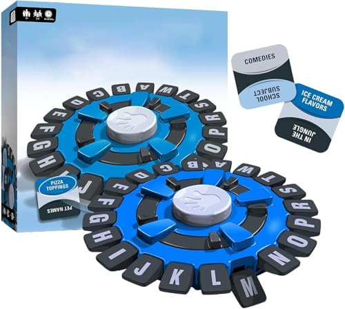 UzyTLaZ Tapple-Spiel Spiel Tapple-Wortspiel The Quick Thinking Letter Pressing Game Schnelles Wort Challenge Spiel für Familienfeiern Pädagogische Brettspiele für alle Altersgruppen