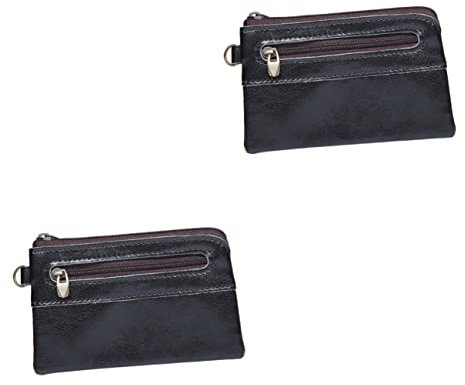 LIFKOME 2pezzi Retro Per Multi- Cerniera Compatto e Pratico Per Soldi e Monete Colore