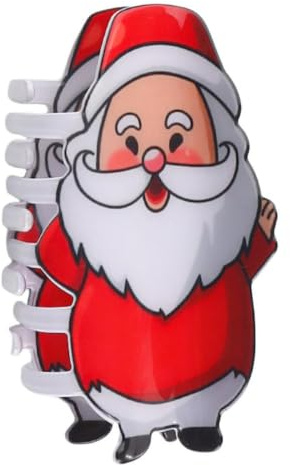 Pince à cheveux pour sapin de Noël | Pinces à cheveux de Noël | Pinces à cheveux en forme de griffe de Père Noël - Pinces mignonnes pour cheveux de sapin de Noël