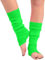 COSHAL® Leg Warmers for Women's 80'S TEEN DANCE WARE - Stylish Leg Warmers - Ladies Girls Accessory for Carnival Fancy Dress Party - Green