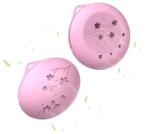 2 Pcs Makeup Sponge Holder,Beauty Blender Case, Powder Puff case, Beauty Blender Holder for Travel(Pink)