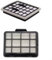 Emiif Kit de 2 filtros HEPA para aspiradora Eureka NF Apollo sin bolsa, filtros de aspiradora de repuesto