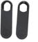 For Nest Wireless Doorbell Silicone Cover Set of 2 Essential Accessories for Your Home (black)