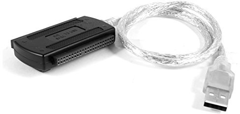 Sctecoau PC USB 2.0 a IDE 40 Adaptador de Cable para 2.5 3.5 Disco Duro