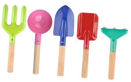 TOYANDONA 1ensemble Outils De Jardinage pour Creuser Et Désherber Truelle Râteau Et Accessoires pour Petites Plantations Et Jardinage Intérieur