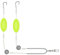 5 Stück Pompano Vorfach, Double Hook Reverse Bottom Rig, Doppelhaken Mit Umgekehrtem Boden, Verhedderungssicheres Split Haken Design Für Süßwasser Und Salzwasser