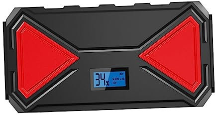 TOPBATHY 1 Set Avviatore per Auto Power Bank Multifunzionale Avviatore Auto con Protezione e Superficie Antigraffio per Smartphone e Tablet