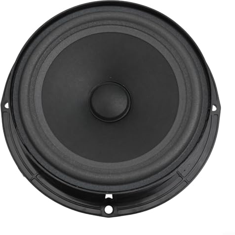 Momfin Set di altoparlanti woofer anteriori e posteriori di alta qualità 5N0035454B 5N0035453C per TIGUAN 2009-2016, aggiornamento audio auto ABS di alta qualità per un suono migliorato (posteriore)
