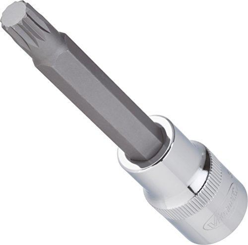 Vigor XZN-Schraubendreher-Einsatz, Schlüsselweite 10 mm, Gesamtlänge 100 mm, 1/2 Zoll, 1 Stück, V2059
