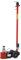KS Tools 160.0741 - Cric Hydropneumatique 40t/20t à Pression 0,8-1,2Mpa - Voiture en Acier- Rouleur avec 2 Roues en Polyuréthane - Secteur Poids Lourds - Descente Freinée - Rouge & Noir
