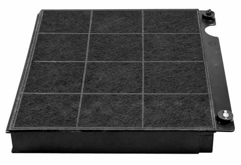 AEG Kohlefilter 230x210mm Mod15 / rechteckiger Aktivkohlefilter für Dunstabzugshauben - Schwarz, Wandmontage, Dunstabzugshaube