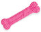 Nylabone Jouet à mâcher pour chiots qui font leurs dents, en forme d'os texturisé, rose, arôme poulet, pour les tout petits chiens/chiots (jusqu’à 7 kg), mâchouilleurs paisibles/qui font leurs dents.