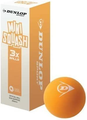Dunlop Mini Squashbälle, Orange von Dunlop