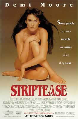 gestrippt – Demi Moore – 68 x 98 cm zeigt/Poster