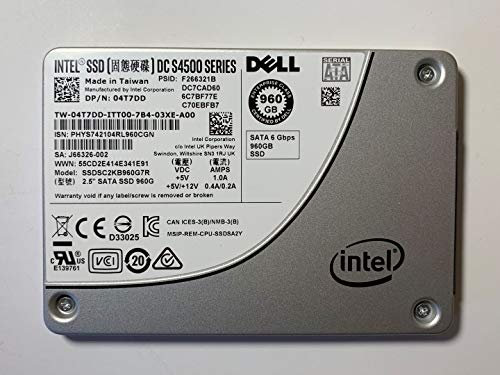 Intel SSDSC2KB960G7R Disque dur SSD SATA 2,5 6 Go/s