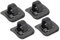 Keenso 4 Pcs Bike C Clips Housing Hose Guide Clamps, Bike Brake Cable Tube Guide Shifter Adapter Bicycle Frame C Buckle for Brake Derailleur Shift Cables(Black) Mountain Bike Brake Cable Clips