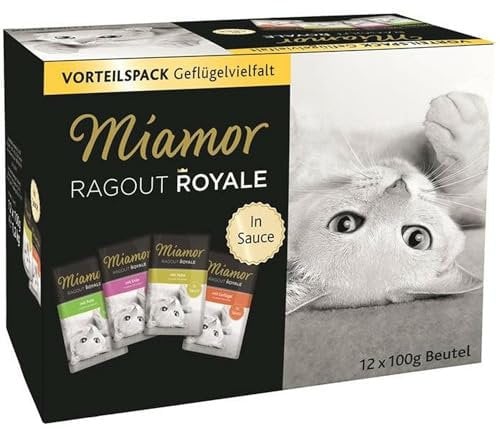 Miamor Ragout Royale Geflügelvielfalt in Sauce | 48x 100g