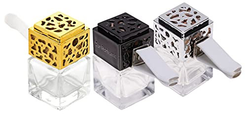 Beaupretty Leeren Ätherisches Öl Diffusor Flasche 3Pcs Vent Parfüm Diffusoren Auto Vent Clipvent Clip Duft Ornament