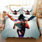 NVYYDS Bedrucktes Bettbezug-Set Michael Jackson 135x200 cm Bettwäsche 3-TLG mit Reißverschluss + 2 Kissenbezüge - Ultraweiche hypoallergene Mikrofaser-Bettbezug-Sets