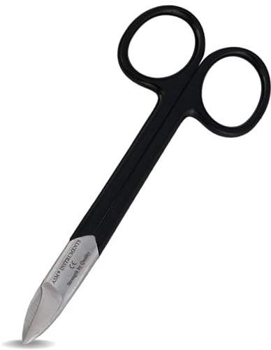 ASM® Professional Pedicure Ingrown Toenail Scissors Clippers - Heavy Duty Stainless Steel Thick Manicure Set for Women, Scissors Small Nail Sets - Cuticle Remover Toenail Clippers Nail Care