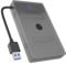 ICY BOX SATA auf USB Adapter für 2,5 HDD / SSD, Festplatten Adapter, USB 3.2, USB-A, Schutzbox, Werkzeuglos, Externes Gehäuse, IB-AC603b-U3