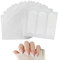 1440 pezzi (30 fogli) adesivi per nail art francesi, linea bianca per nail art francese, utilizzati per nail art fai da te