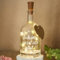 BBTO Bouteille LED avec Inscription Bouteille de Vin Lumineuse Décorative Lumière de Bouteille avec Liège Étiquette Cadeau en Kraft pour Noël Anniversaire (Général)