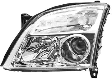 EDA PREMIUM auto Scheinwerfer Links 1216121 passend für OPEL VECTRA C, 02-05 ohne Motor, Chrom