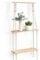 SUMGAR Wandregal Holz Boho Makramee Wandbehang Regal Bohemia Wand Deko Schweberegal Quaste Natürliches Treibholz Hängeregal Chic Für Wohnzimmer Schlafzimmer Badezimmer, Handgewebt，2 Stockwerke