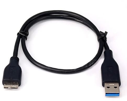 ulafbwur USB 3.0 Data Cable Cord for Western Digital WD My Book External Hard Disk Drive Flimikun