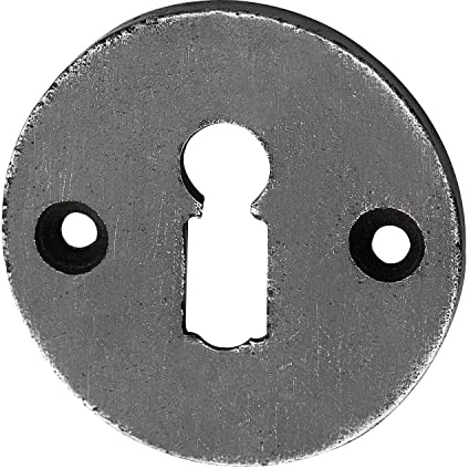 SCHÖRGHOFER Schlüsselrosette BB, ø 50 mm, Eisen verzinkt alt gebürstet