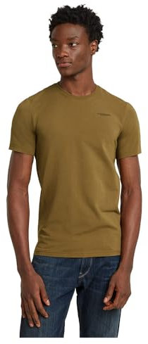 G-Star Herren Slim Base T-Shirt, Braun (Kangaroo D19070-C723-7162), L