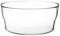 KONZEPT Saladier en verre, 1,7 L, bol en verre idéal pour la salade, les fruits, les snacks, les mousses, les sucreries, lavable au lave-vaisselle, diamètre 19 cm