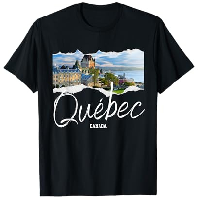 Retro Quebec Souvenir Kanada Souvenir / Quebec T-Shirt